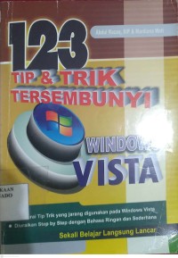 123 tip & trik tersembunyi windows vista